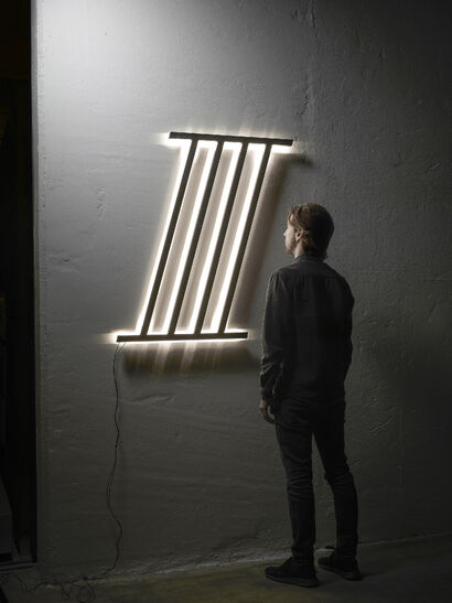 Italic - a Sculpture & Installation Artowrk by Gustavo Martini